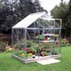 Vitavia Venus 6x8 Anodised Aluminium Greenhouse