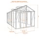 Vitavia Zeus 10000 greenhouse dimensions diagram