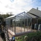 Vitavia Zeus Greenhouse with Downpipe