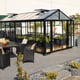 Vitavia Zeus Greenhouse with Optional Double Doors