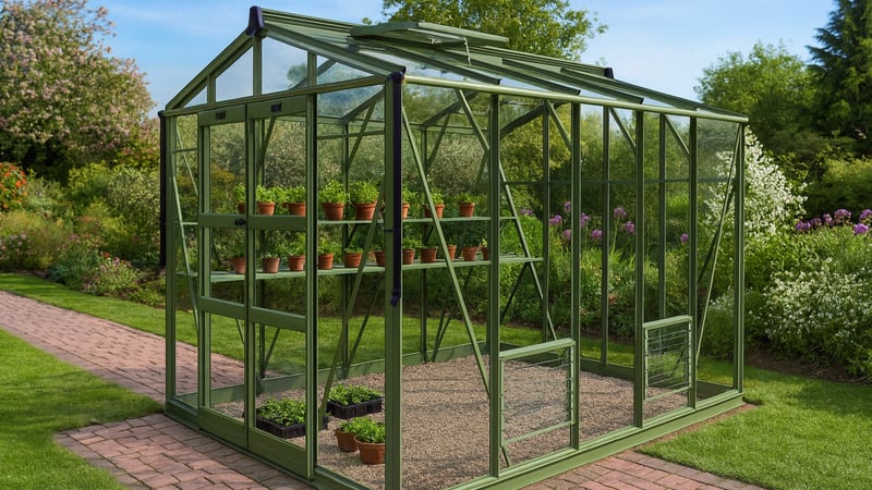 Elite Sanctuary 8x8 Greenhouse