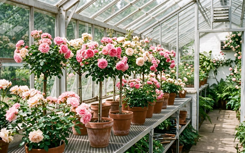 Growing Roses in a Greenhouse UK: Year-Round Guide