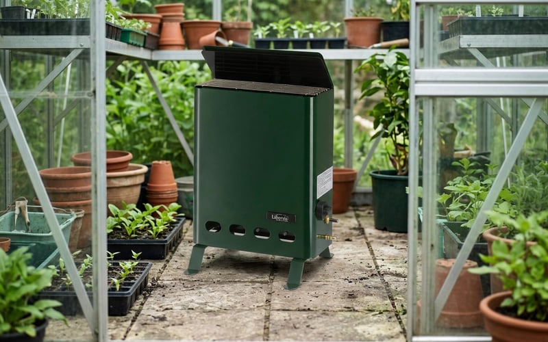 Eden 2KW propane greenhouse heater