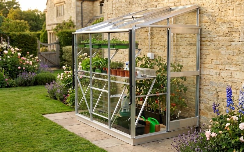 Elite Windsor 4x6 with 3mm horticultural glazing